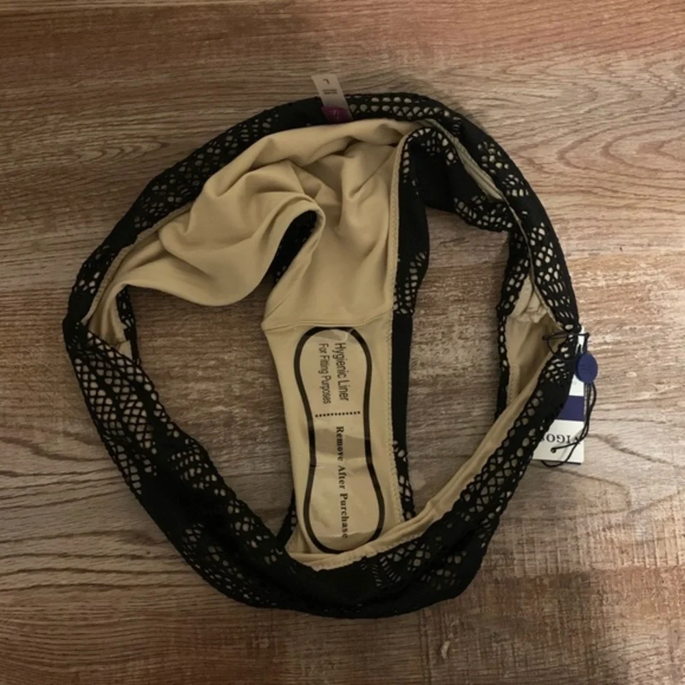 NWT Vigoss Black Swimming Bottom